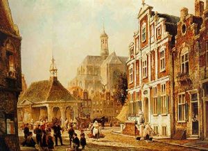 The Fishmarket In Groningen