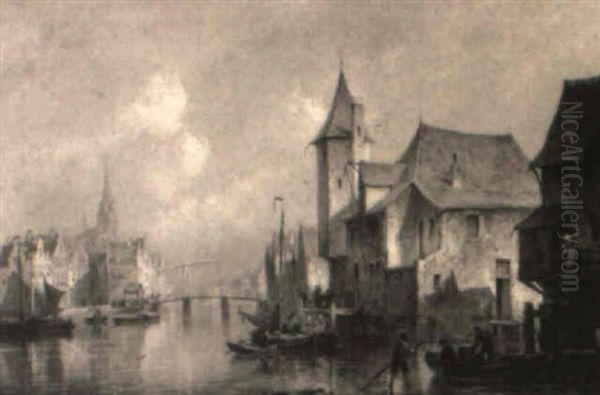 Onthe River Eem In Amersfoort - view 1
