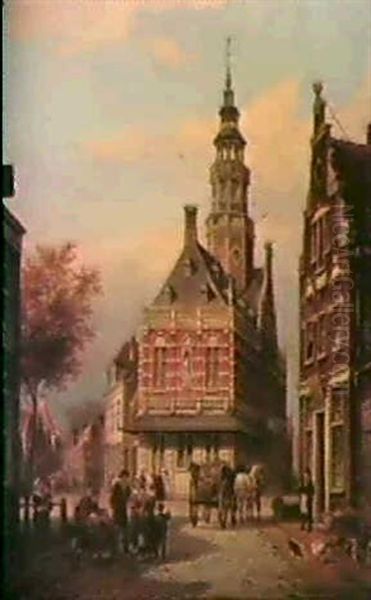 Dutch Canal Scenes - view 1