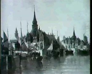 A Busy Dutch Port