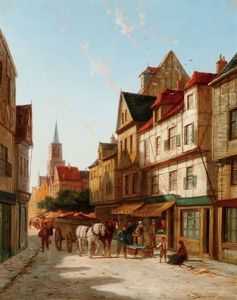 Street Scene - Rouen