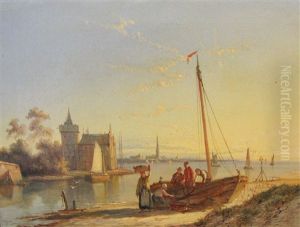 Unloading The Catch; And At A Landing Point