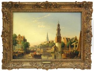 A View Of The Munt Tower, Amsterdam