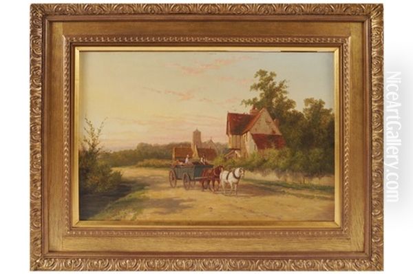 Cart Being Pulled - view 1