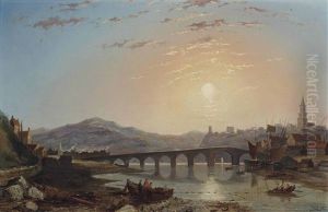 On The Rhine by William Raymond Dommersen