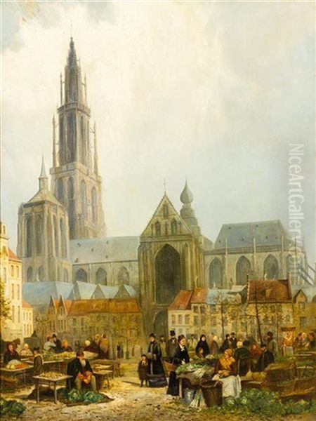 Market Scene - view 1