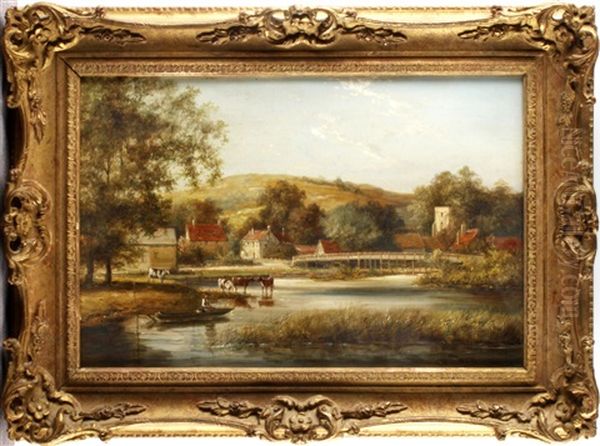 Streatley Bridge On The Thames - view 1