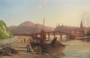 On The Rhine by William Raymond Dommersen