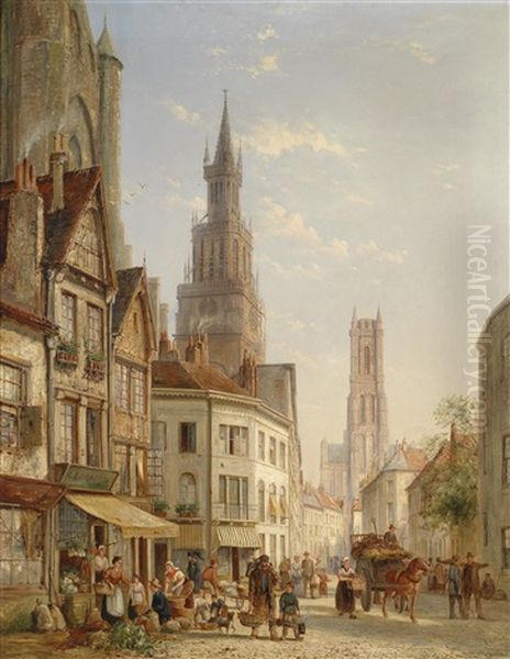 Strasenansicht Von Brugge - view 1