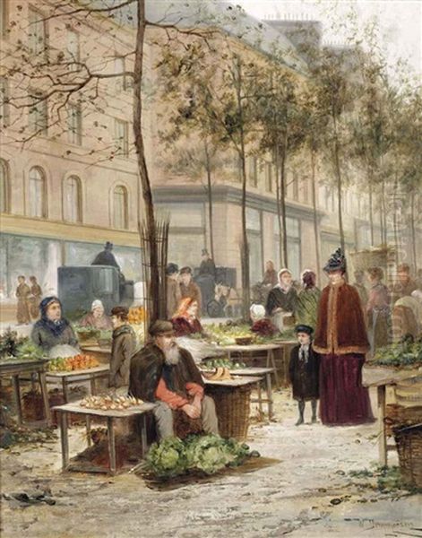 Marketday On Place Des Halles, Paris - view 1