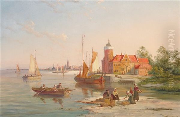 River Amstel, Amsterdam - view 1
