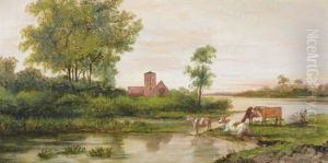 Evening On The River Ouse Evening On The River Ouse