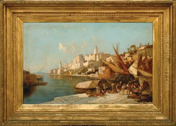 European Port Scene - view 1
