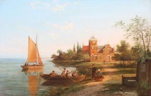 Naaldwyk On The Scheldt, Holland (+ Maestricht On The Maas, Holland; 2 Works)