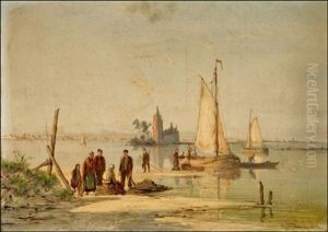 On The Scheldt by William Raymond Dommersen