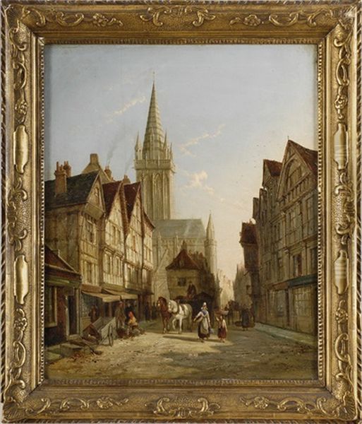 Rue De St. Pierre, Caen - view 1