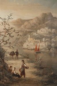 Taranto, Italy (+ Lake Como, Italy; Pair) by William Raymond Dommersen