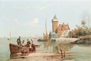 The House De Emm, Amsterdam (+ Zerekzee On The Scholdt; Pair) by William Raymond Dommersen