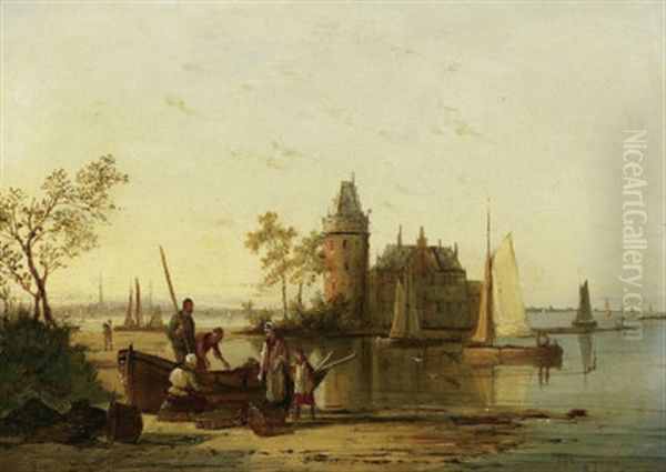 Zerckzee In The Scheldt - view 1