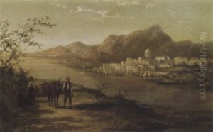 Lago Di Como, Bellagio by William Raymond Dommersen