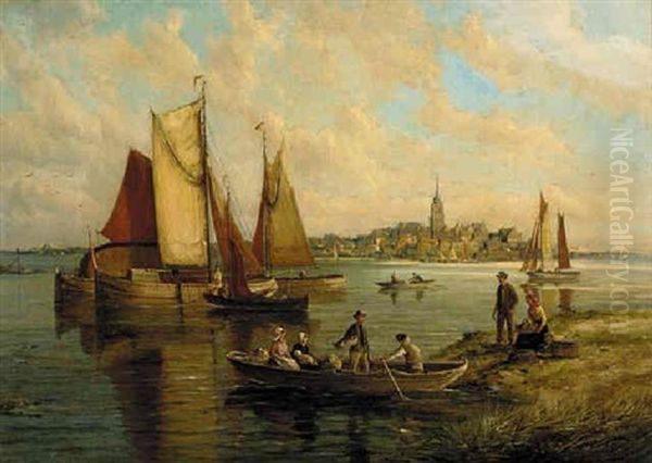 Fishing Boats On The Schelde - view 1