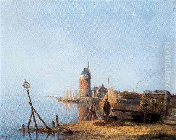 Figuren Aan Het Water Bij Hoorn - view 1