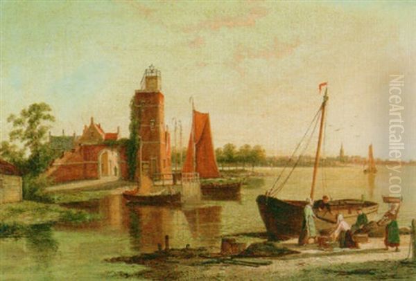 The Lighthouse Tholen On The Scheldt, Holland - view 1