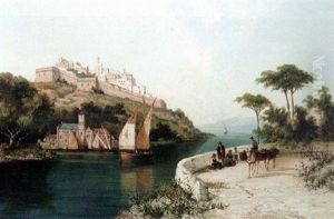 Iriza, Gulf Of Taranto, Italy by William Raymond Dommersen