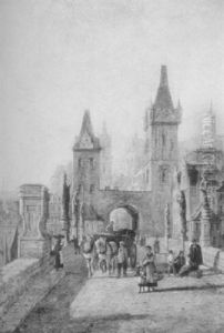 The Gate At Prague by William Raymond Dommersen