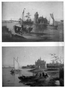 Zerekzee On The Scheldt, Holland by William Raymond Dommersen
