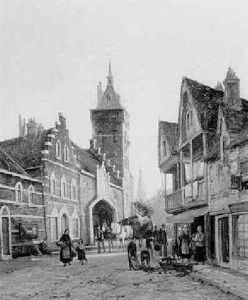 Stadsgezicht Van Brugge by William Raymond Dommersen