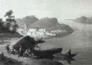 Villages By A Lake