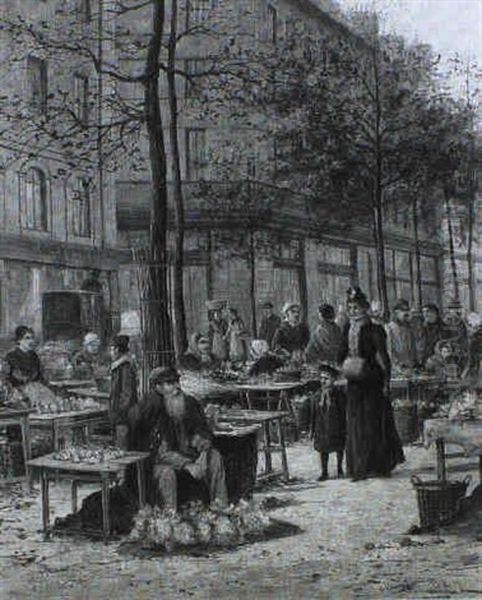 The Place Des Halles - Paris - view 1