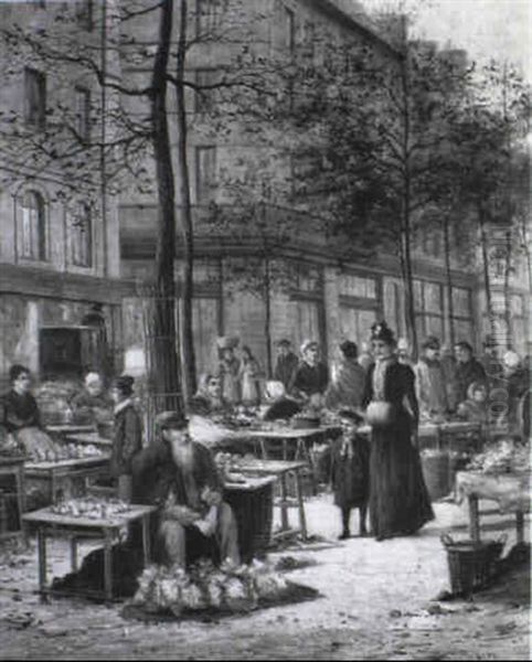 The Place Des Halles, Paris - view 1