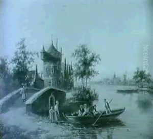 The Old Toll House, Enkhuizen, Holland by William Raymond Dommersen