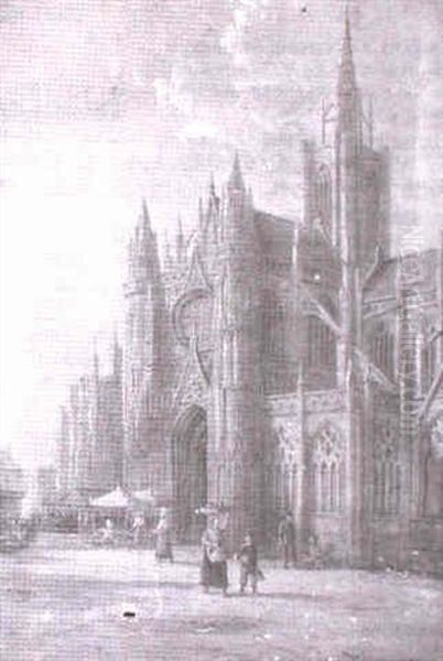 Evereux Cathedral - view 1