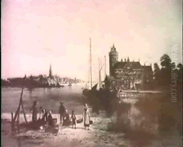 On The River Amstel,holland - view 1