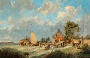 Mooring The Ships, A Storm Coming