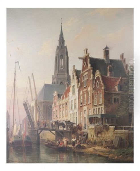 Village Canal Scene - view 1