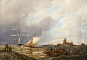 Near Huizen On The Zuider Zee