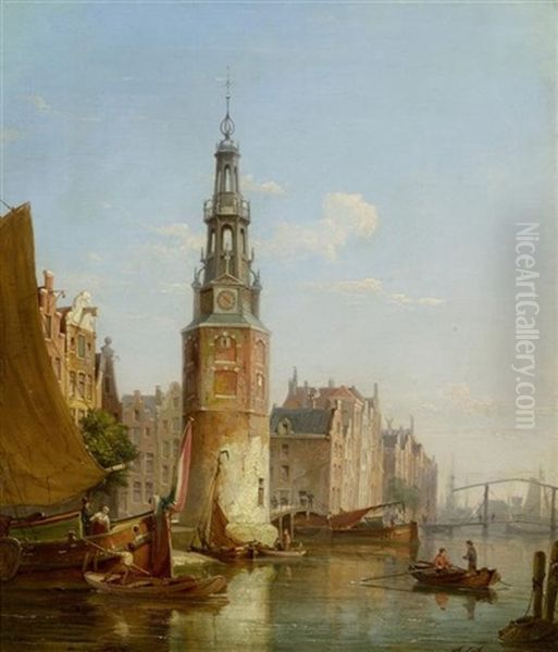 Blick Auf Amsterdam Mit Dem Montelbaans-turm - view 1