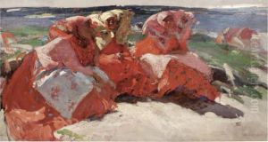 Peasant Women by Abram Efimovich Arkhipov
