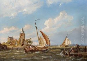 On The Isle Of Tholen, Holland (+ Kampen, On The Zuiderzee, Holland; Pair)