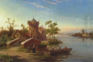 Flusslandschaft Flusslandschaft