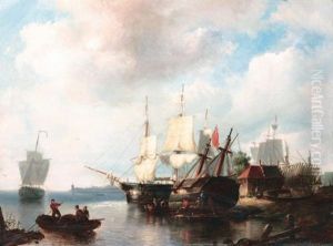 Repairing The Hull by Pieter Cornelis Dommershuijzen