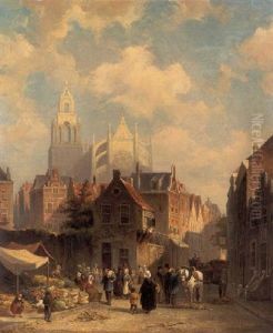 Vegetable Market by Pieter Cornelis Dommershuijzen