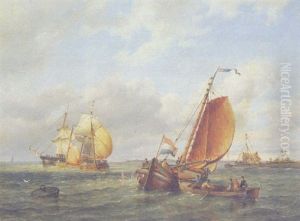 Zuider Zee by Pieter Cornelis Dommershuijzen