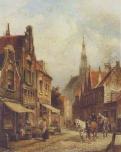 Street Alkmaar, Holland