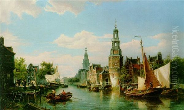 The Montelbaans Tower, Amsterdam - view 1