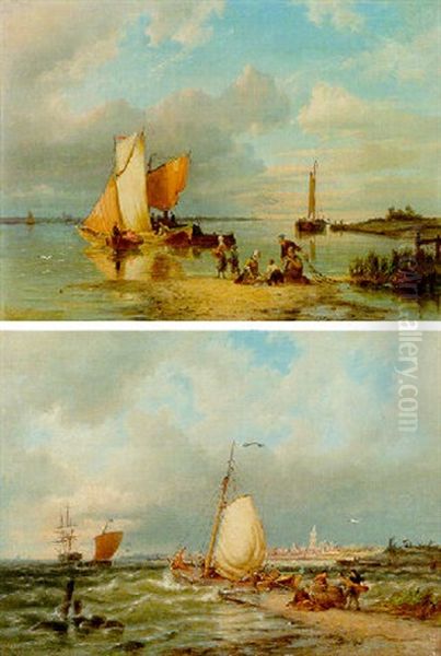 Off Monnikendam, Holland - view 1